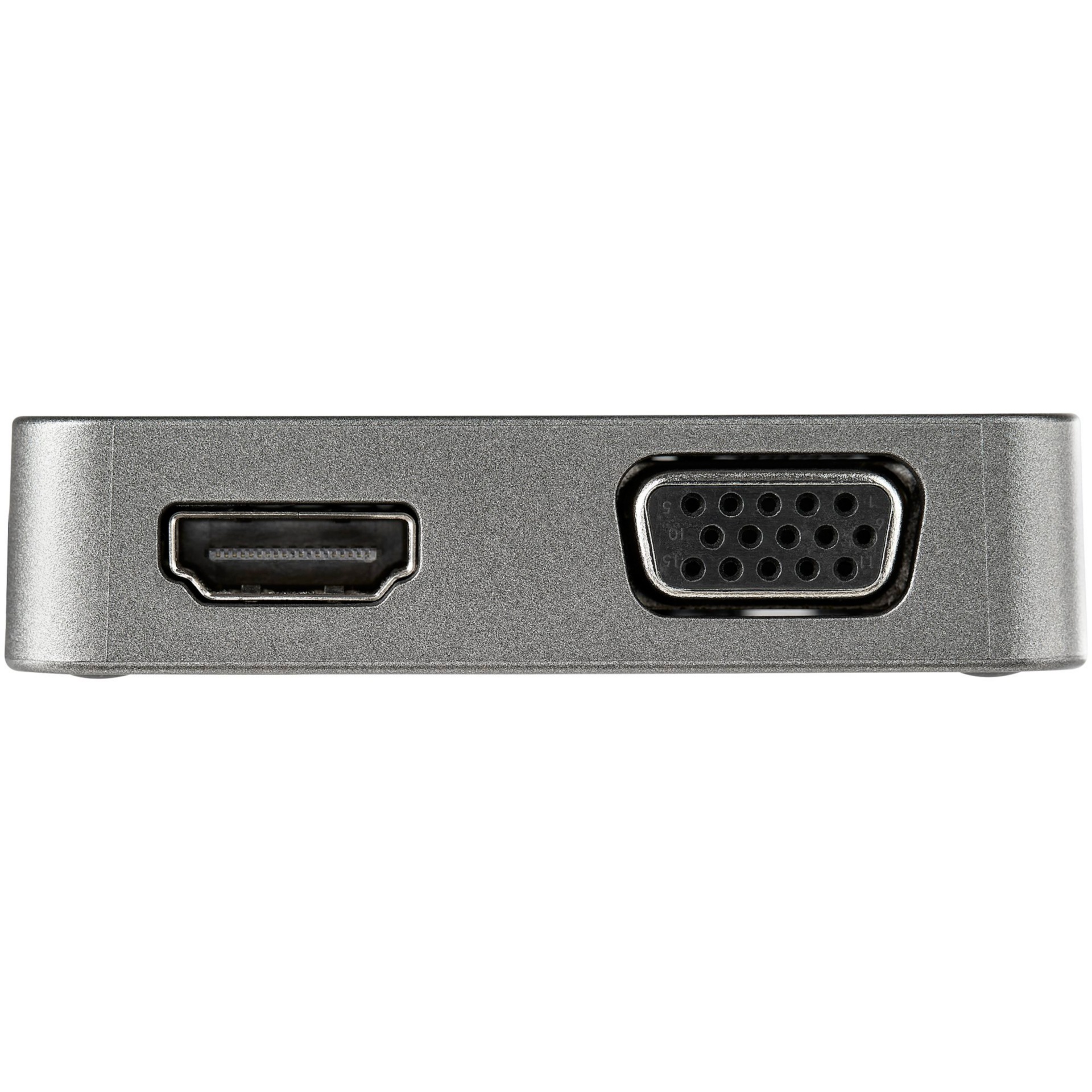 Thumbnail 6 of 7 for StarTech.com USB-C Multiport Adapter, USB 3.1 Gen 2 Type-C Mini Dock, USB-C to 4K HDMI or 1080p VGA, 10Gbps USB-A & TAA