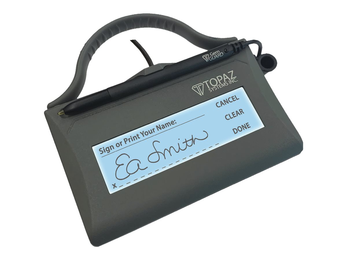 Topaz SigGem WOWPad Series T-LBK462 - signature terminal - USB