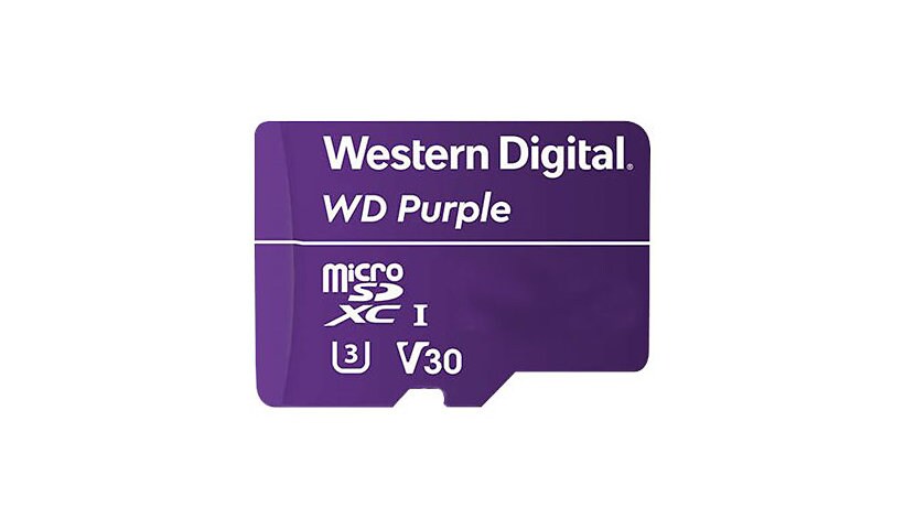 WD Purple WDD128G1P0A - flash memory card - 128 GB - microSDXC