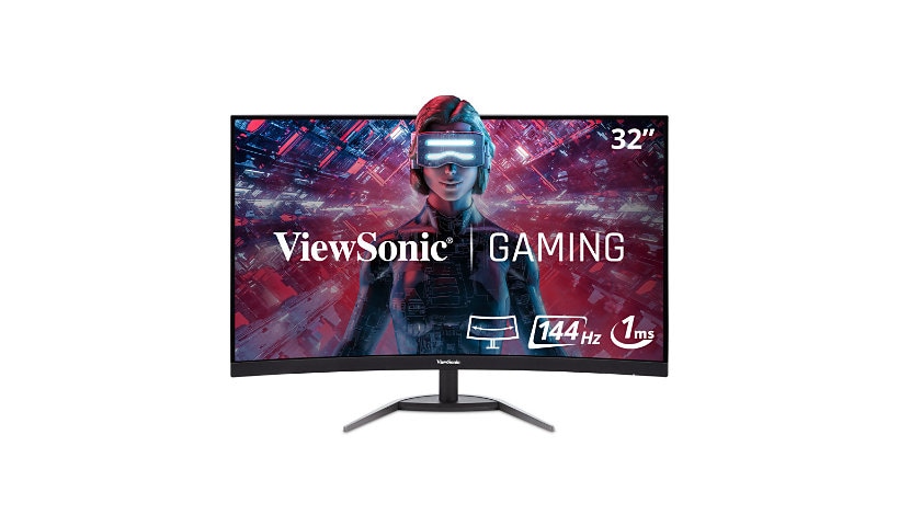 ViewSonic 31.5" 2560x1440 Curved LCD Monitor Display