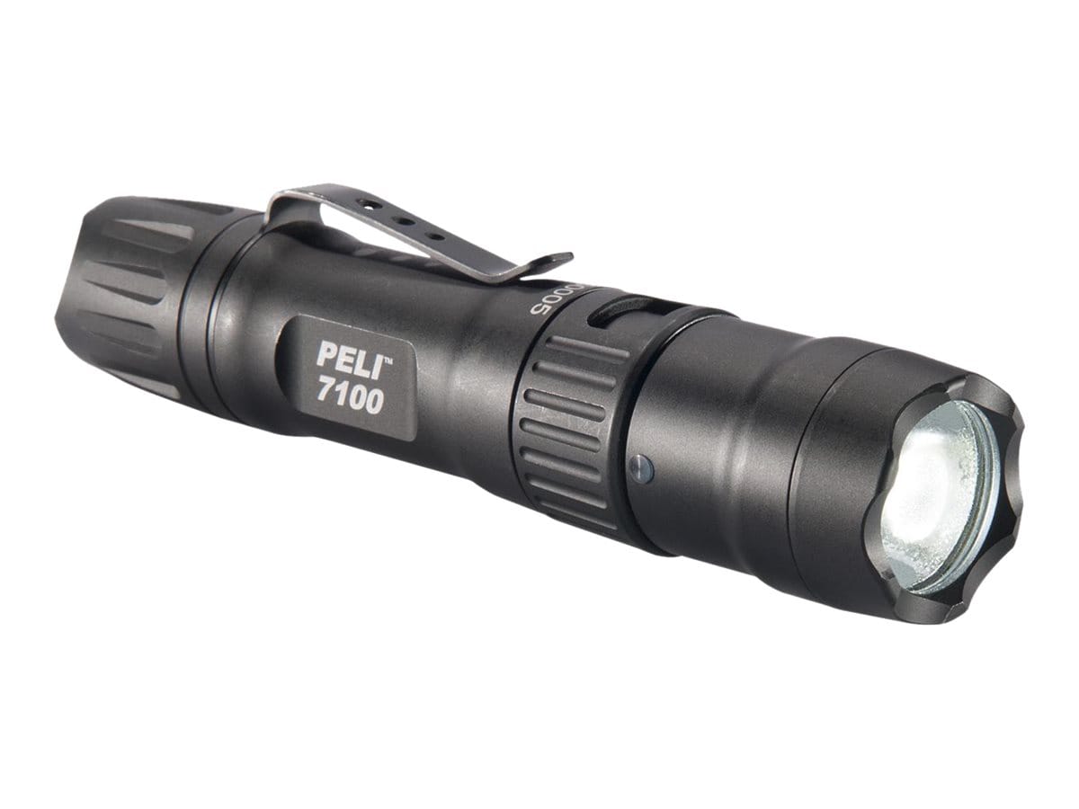 Peli flashlight - LED - black 7100 - - CDW.com