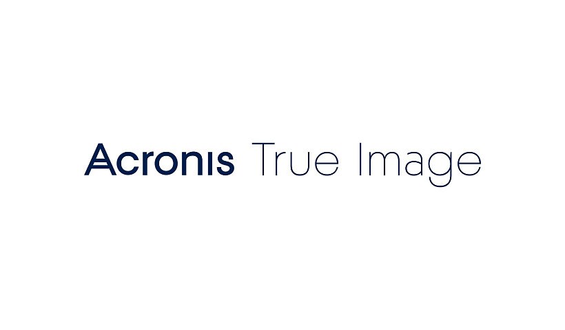 Acronis True Image Premium - subscription license (1 year) - 5 computers, 1 TB cloud storage space