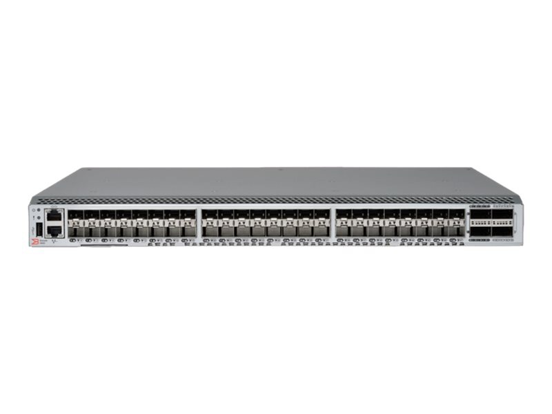 Brocade G620 - switch - 24 ports - managed - rack-mountable - with 24x 32 G