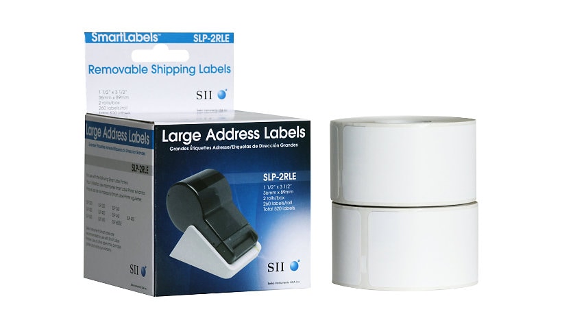 Seiko Instruments SLP-2RLE - address labels - 520 pcs. - 36 x 89 mm
