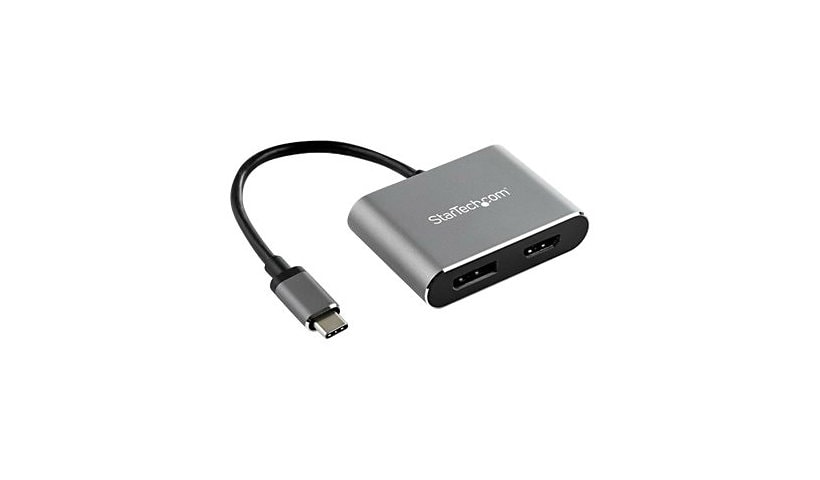 StarTech.com USB C to DisplayPort or HDMI 2.0 HDR Multiport Adapter 4K 60Hz