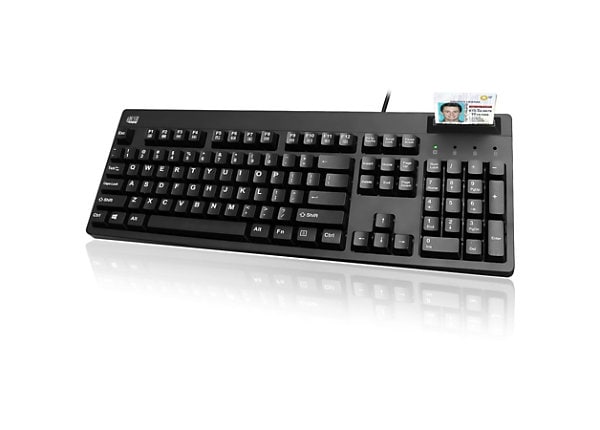 Adesso EasyTouch 630SB - keyboard - US - TAA Compliant - AKB-630SB 