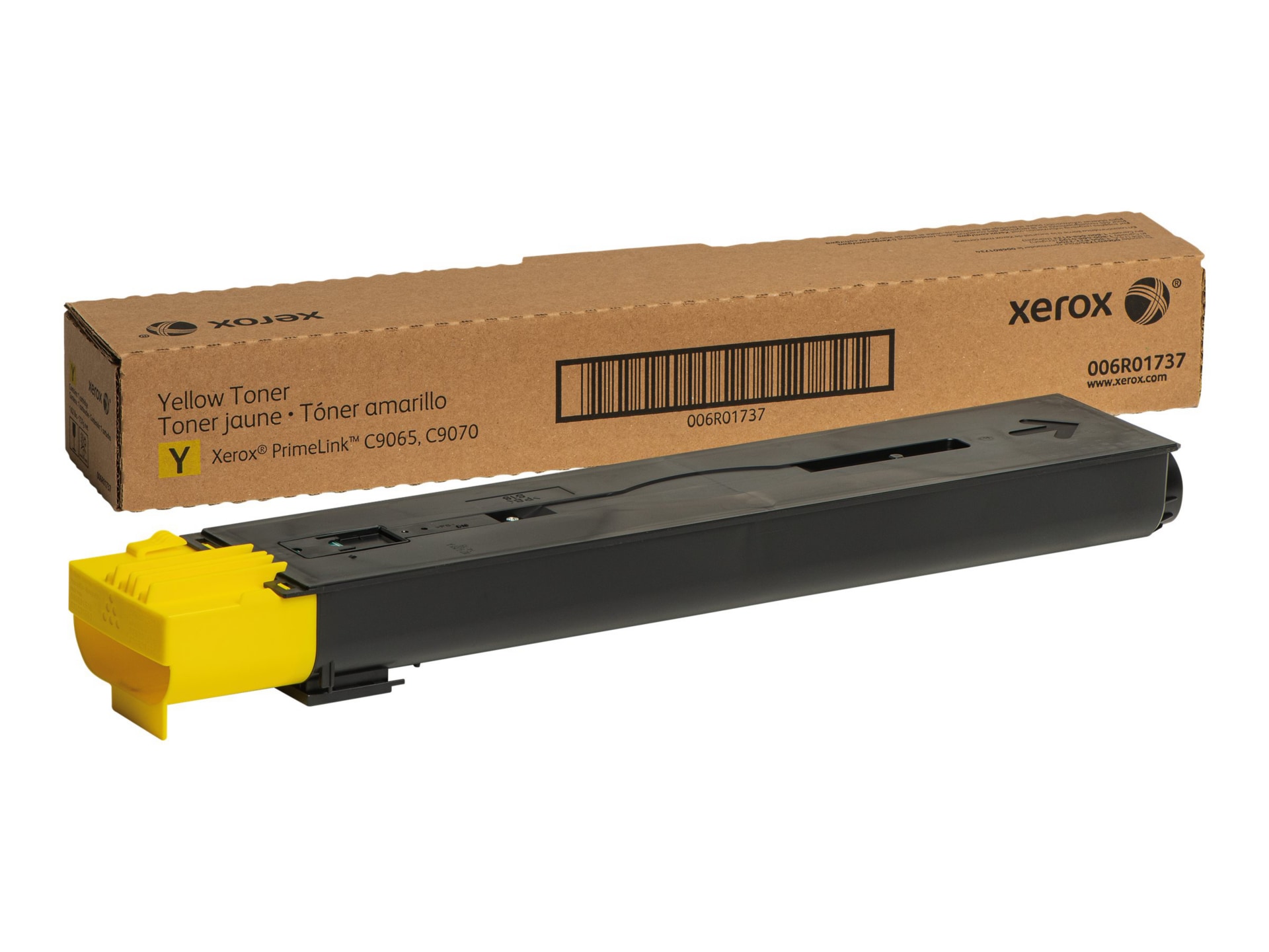 Xerox - yellow - original - toner cartridge