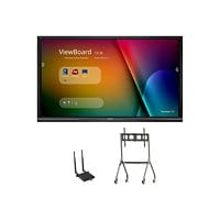 ViewSonic IFP7550-C4 75" LED-backlit LCD display - 4K - for interactive com