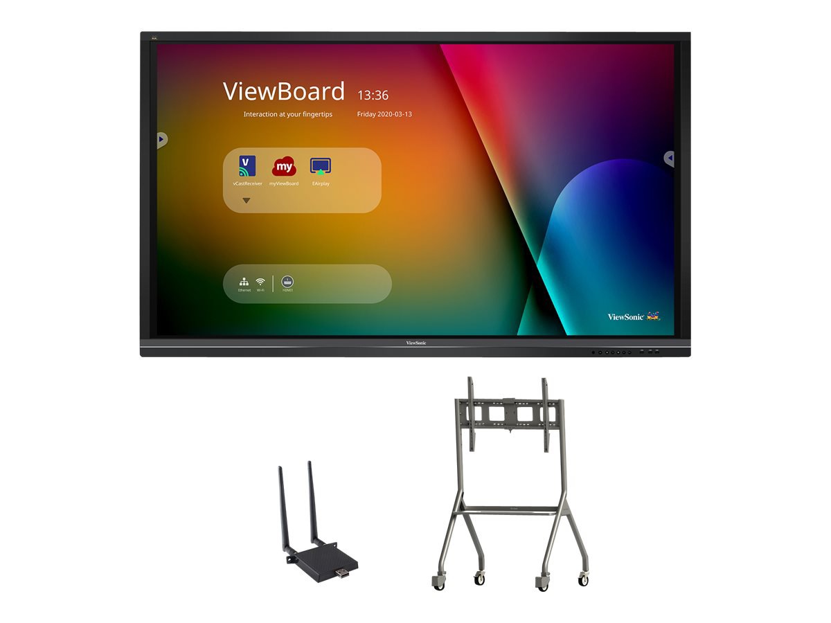 ViewSonic IFP8650-C4 86" Class (86" viewable) LED display - 4K