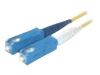 C2G 1FT SC/SC DUPLEX PVC YLW