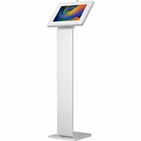 CTA Large Locking Floor Stand Kiosk - stand - for tablet - white