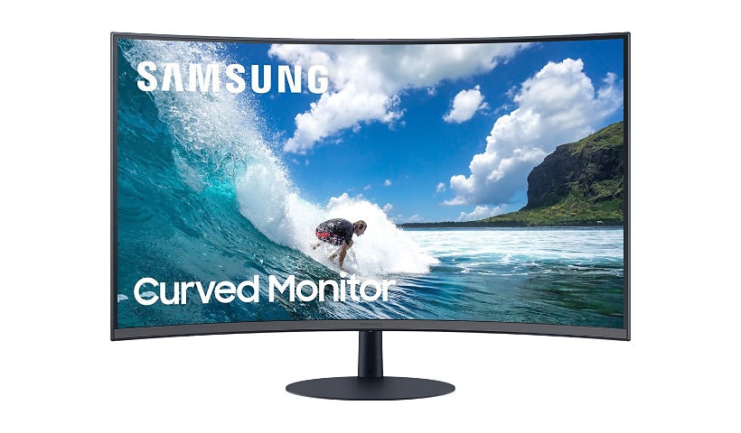 Samsung C32T550FDN - T55 Series - LED monitor - curved - Full HD (1080p) - 32"