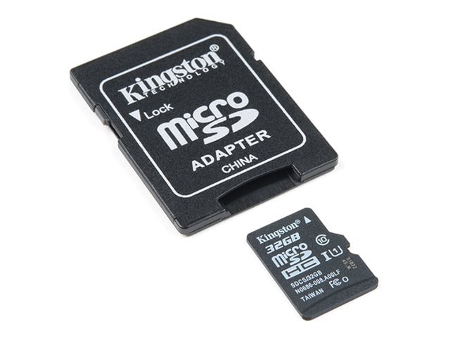 Kingston CANVAS select - flash memory card - 32 GB - microSDHC