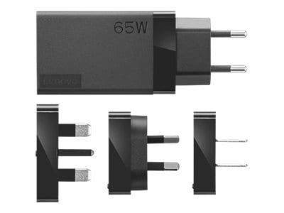 Slud kød Skygge Lenovo 65W USB-C Travel Adapter - power adapter - 65 Watt - 40AW0065WW -  Laptop Chargers & Adapters - CDW.com