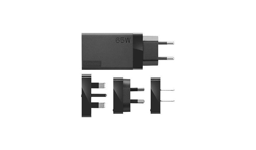Lenovo 65W USB-C Travel Adapter - power adapter - 65 Watt