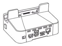 Zebra Rugged Communication and Charge Cradle - docking cradle