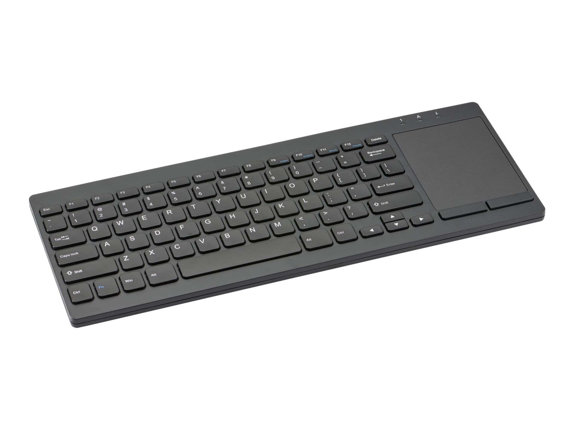 Thumbnail 2 of 2 for TG3 Electronics - keyboard - with touchpad - US - black Input Device
