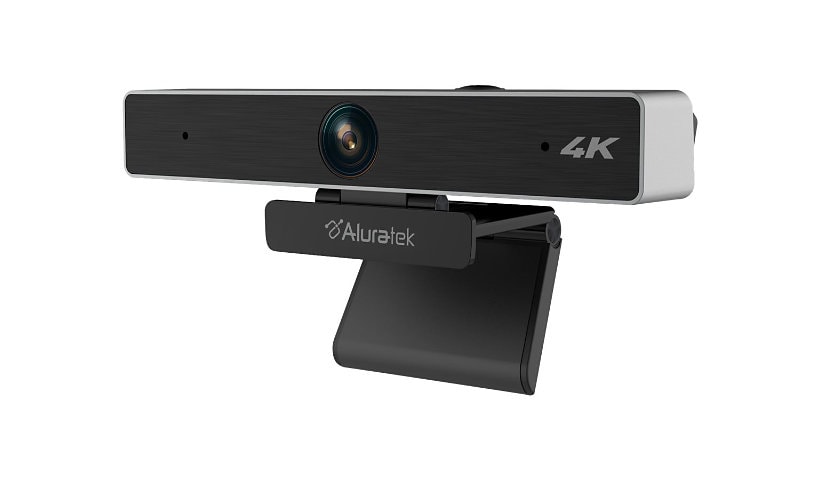 4K HD Webcam with 5x Digital Zoom and Dual Stereo Noise Cancelling Mics