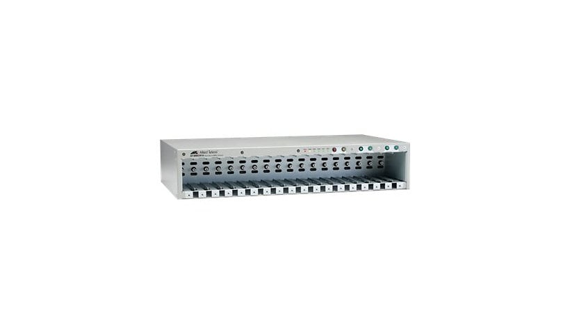 Allied Telesis AT MMC2000 Media Conversion Rack-Mount Chassis - modular exp