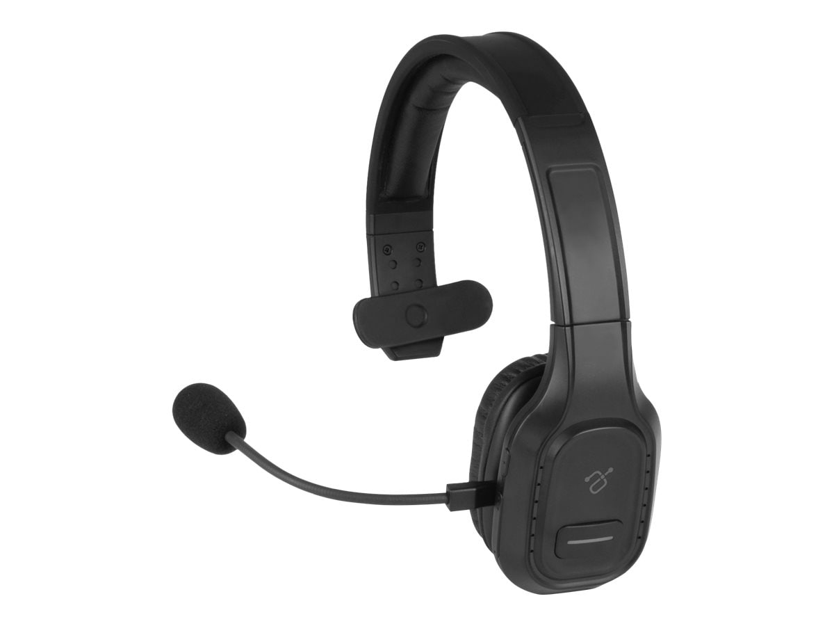 Aluratek ABHM100F Mono - Bluetooth wireless headset with mic and dongle - black