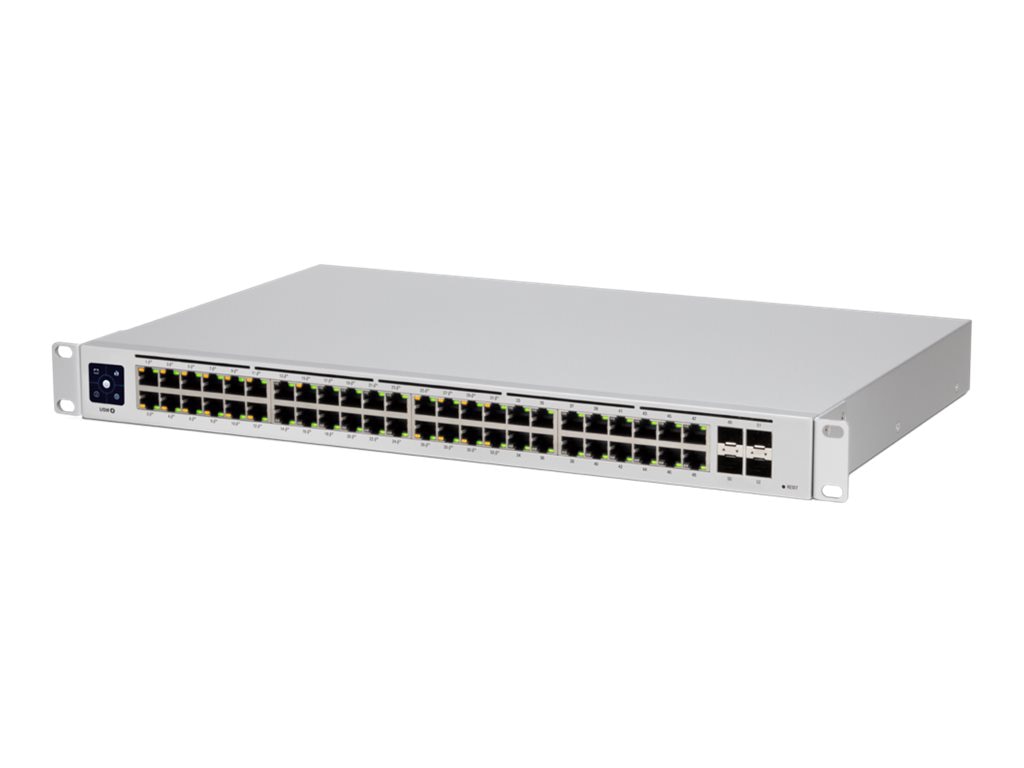 ルーター・ネットワーク機器 UNIFI switch 48 ports USW-48-PoE (195W) Ubiquiti UniFi Switch USW-48-POE - switch - 48 ports