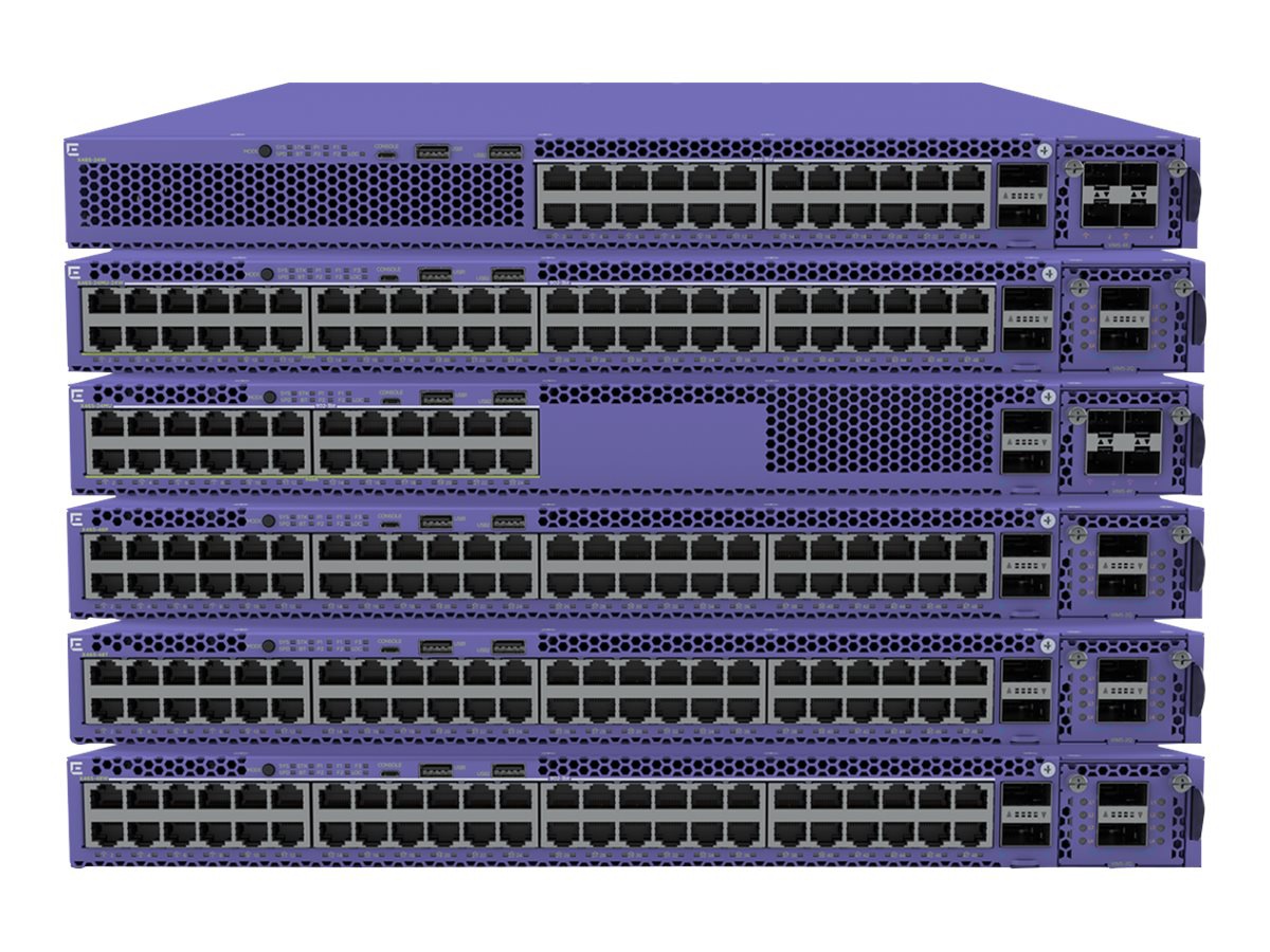 Extreme Networks ExtremeSwitching X465 Series X465-24MU - Bundle - switch -