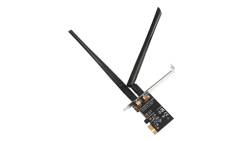 SIIG Wireless 2T2R Dual Band WiFi Ethernet PCIe Card - AC1200 - network adapter - PCIe 2.1