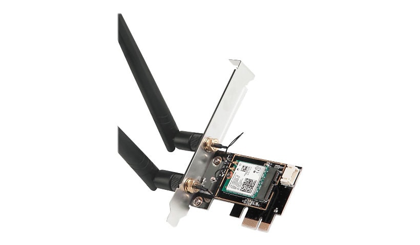 SIIG WiFi 6 Dual Band Ethernet PCIe Card - AX3000 - network adapter - PCIe