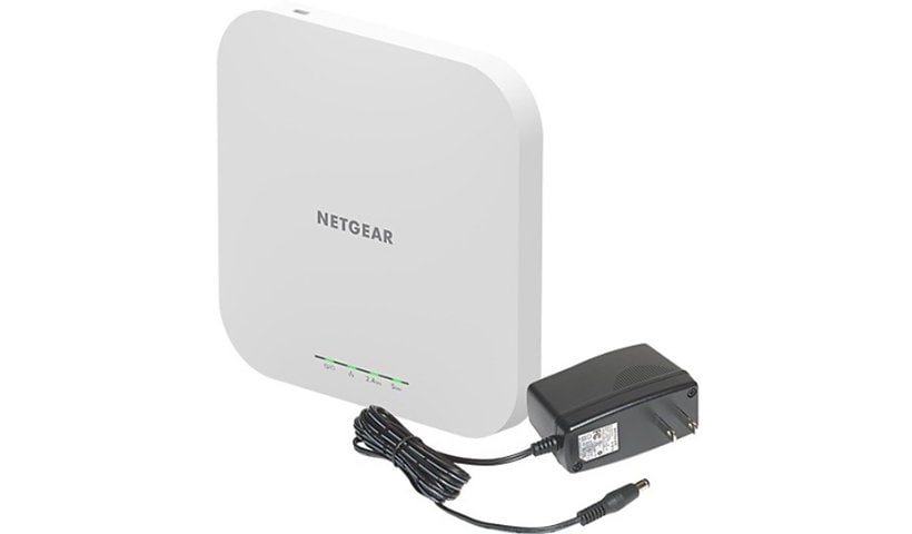 Netgear WAX610 Dual Band IEEE 802.11 a/b/g/n/ac/ax/i 1.80 Gbit/s Wireless Access Point - Indoor