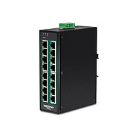 TRENDnet TI-PG160 - switch - 16 ports - unmanaged - TAA Compliant