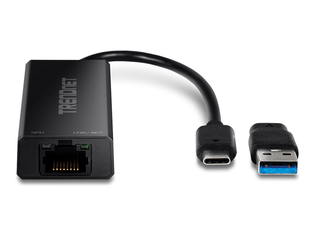 Thumbnail 3 of 20 for TRENDnet USB-C 3.1 To 2.5GBase-T Ethernet Adapter, IEEE 802.3bz 2.5GBASE-T Compliant, Supports Up to 2.5Gbps connection