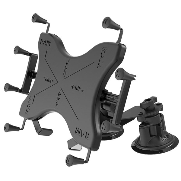 RAM Mounts X-Grip with Twist-Lock Pivot Suction for 9"-11" Tablets - Medium
