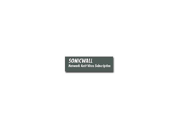 SonicWall Network Anti-Virus plus Anti-Spyware - subscription license (2 years) - 100 users