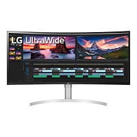 LG 38WN95C-W - écran LED - incurvé - 38" - HDR