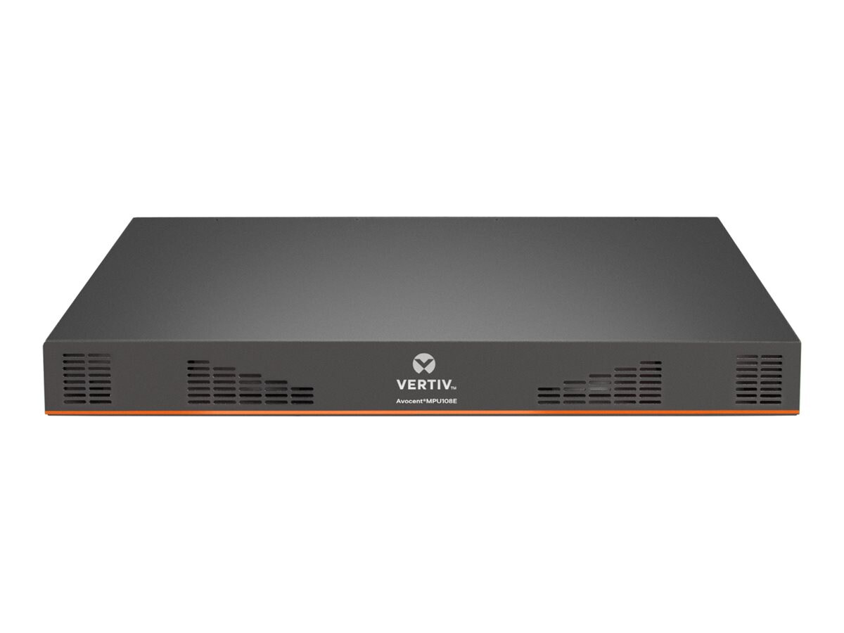 Vertiv Avocent MPU KVM Switch | 8 port | 1 Digital Path| Dual AC Power TAA