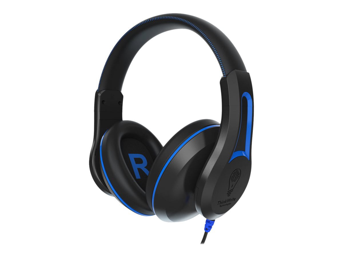 Black headphones online wired