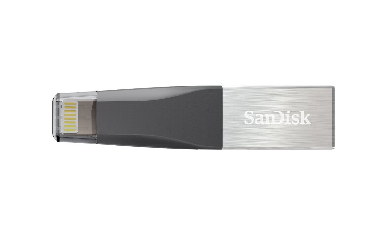 Cradle spiritual Polar SanDisk iXpand Mini - USB flash drive - 32 GB - SDIX40N-032G-GN6NN - -