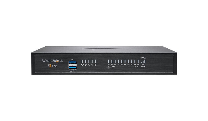 SonicWall TZ570 - Advanced Edition - security appliance - with 1 year TotalSecure