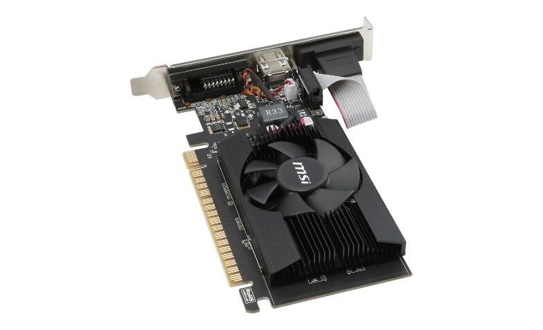 MSI NVIDIA GeForce GT 710 Graphic Card - 2 GB DDR3 SDRAM - Low