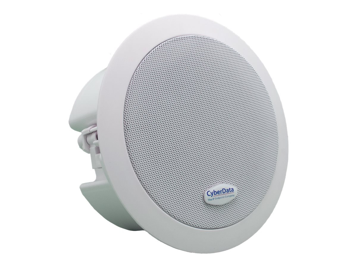 CyberData InformaCast Enabled Ceiling Speaker - IP speaker