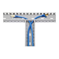 StarTech.com 5.6' Server Rack Cable Management - Open Slot Sidewalls