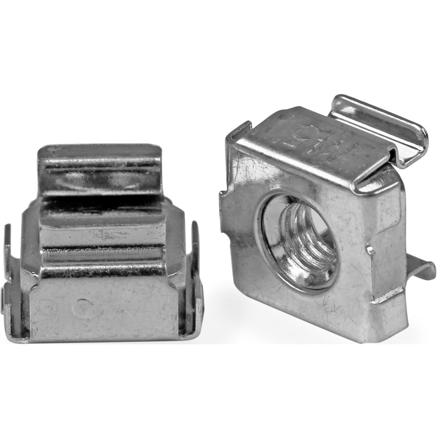 StarTech.com 50 Pkg M5 Cage Nuts for Server Rack Cabinets - M5 cage nuts -