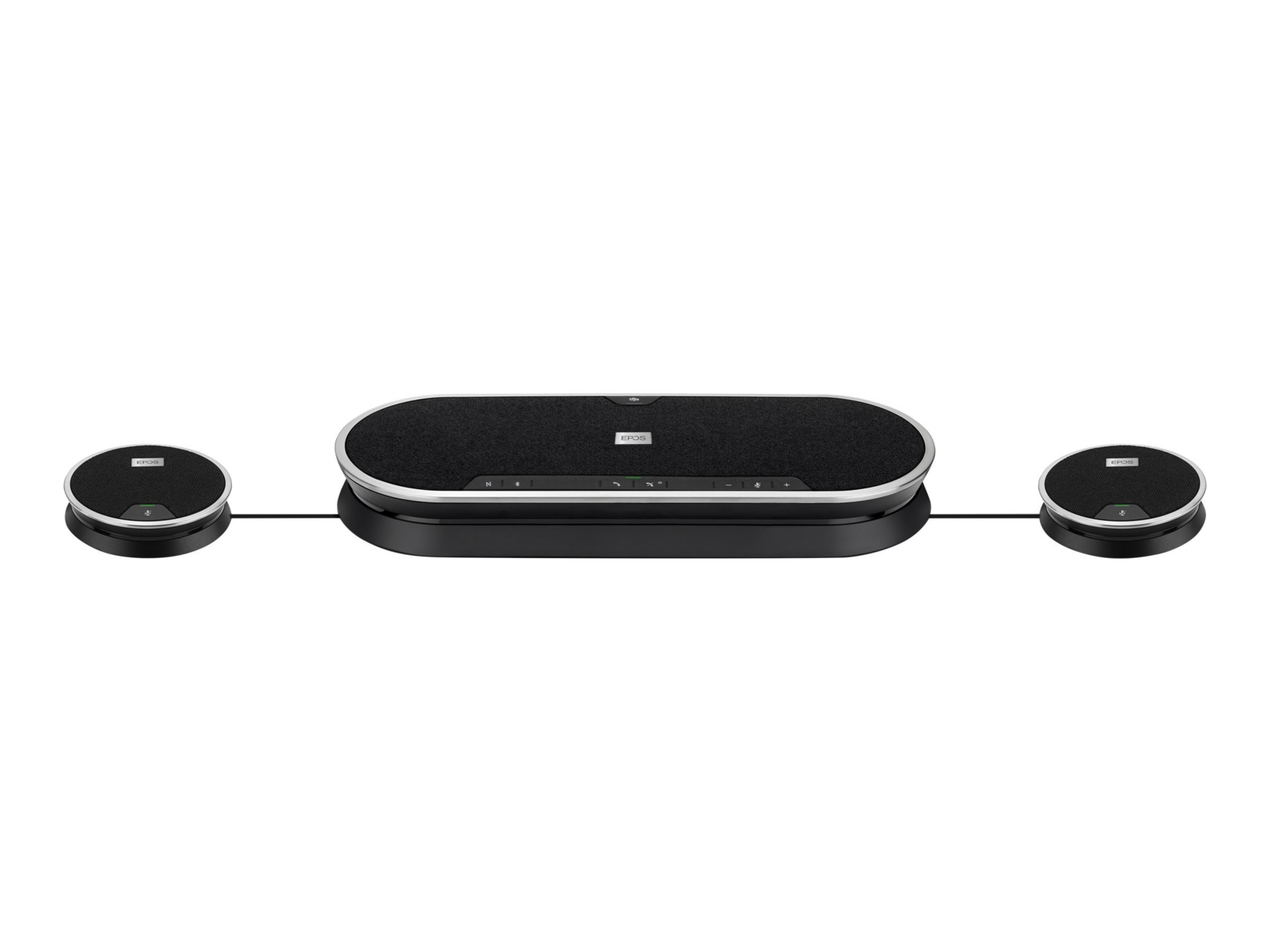 Thumbnail 4 of 20 for EPOS EXPAND 80T - Wireless Smart Speakerphone - Black, Silver - Teams - Includes Dongle and Adapter