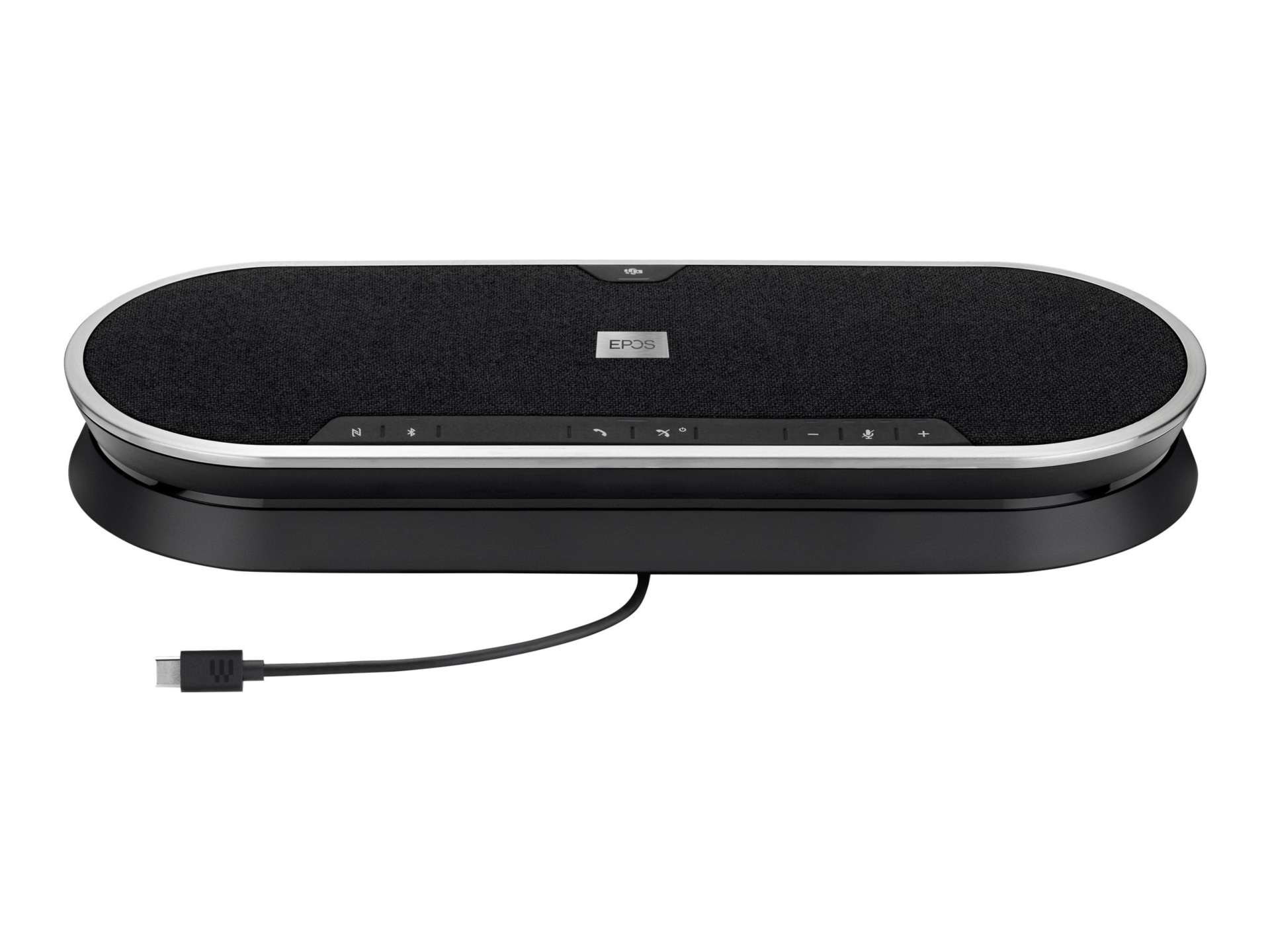 Thumbnail 6 of 20 for EPOS EXPAND 80T - Wireless Smart Speakerphone - Black, Silver - Teams - Includes Dongle and Adapter