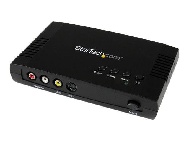 StarTech.com Composite S-Video to VGA Video Converter for Computer Monitors