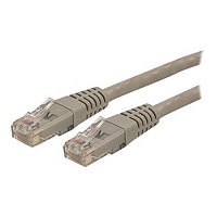 StarTech.com 15ft CAT6 Ethernet Cable - Gray Molded Gigabit - 100W PoE UTP 650MHz - Category 6 Patch Cord UL Certified