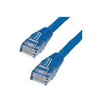 StarTech.com 25ft CAT6 Ethernet Cable - Blue Molded Gigabit - 100W PoE UTP 650MHz - Category 6 Patch Cord UL Certified