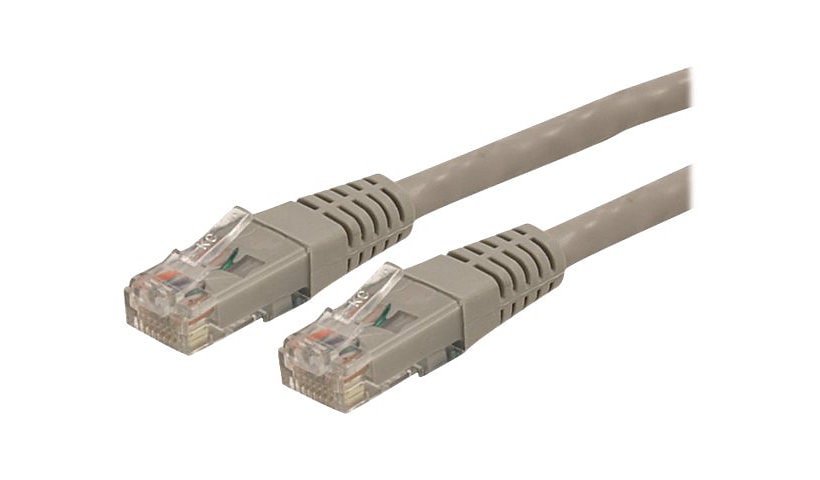 StarTech.com 3ft CAT6 Ethernet Cable - Gray Molded Gigabit - 100W PoE UTP 650MHz - Category 6 Patch Cord UL Certified