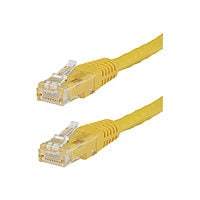 StarTech.com 5ft CAT6 Ethernet Cable - Yellow Molded Gigabit - 100W PoE UTP 650MHz - Category 6 Patch Cord UL Certified