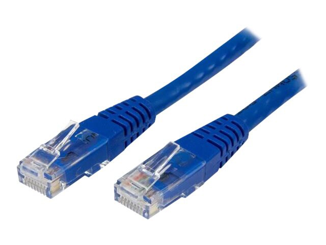 StarTech.com CAT6 Ethernet Cable 7' Blue 650MHz Molded Patch Cord PoE++
